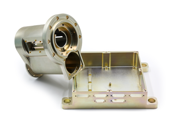 Precision optoelectronic equipment housing and base assembly