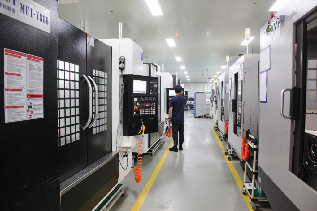 Precision CNC lathe for optical opto-mechanical component machining